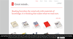Desktop Screenshot of independentthinkingpress.com